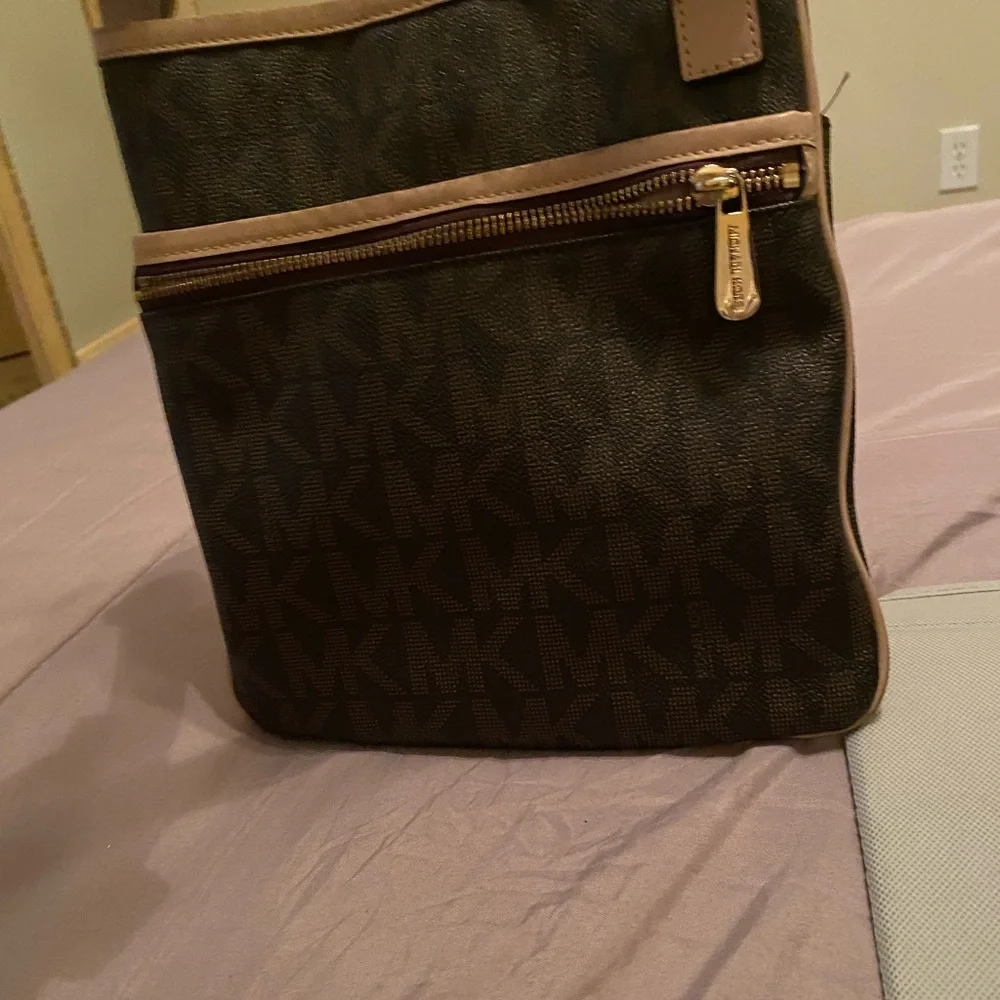 Michael Kors Dark Brown Messenger Bag